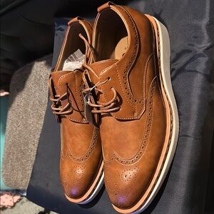 George Brown Oxford Brogue Shoes